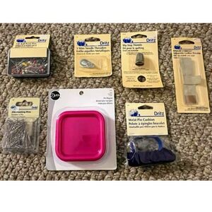 7-Item Collection of Dritz Sewing Notions *Brand New*